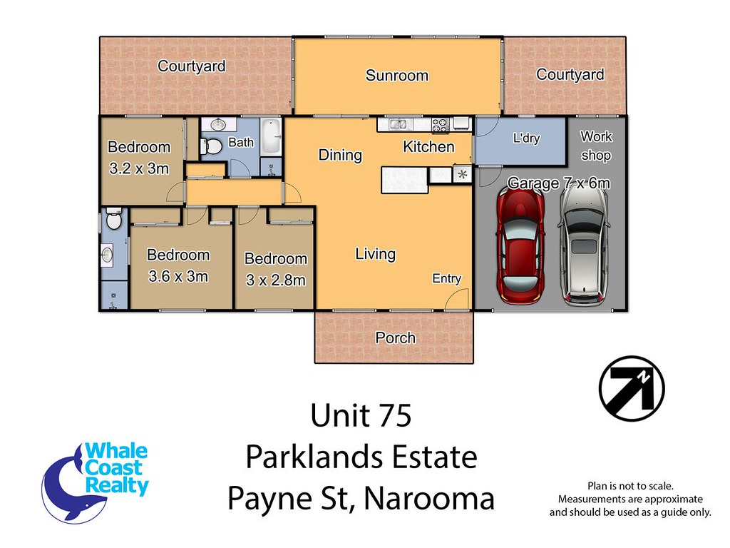 75/11 Payne Street, Narooma NSW 2546 floorplan