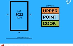 Lot 2033, Balanchin Street, Point Cook VIC