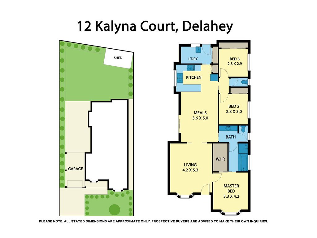 12 Kalyna Court, Delahey VIC 3037 floorplan