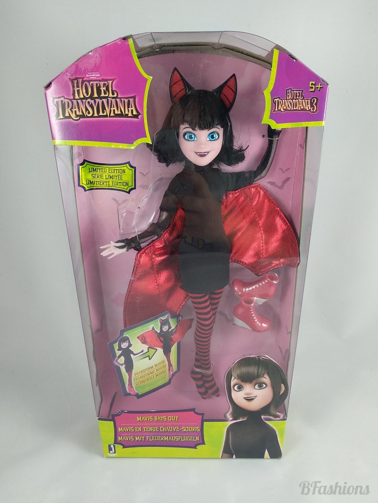 hotel transylvania fashion doll mavis bats out