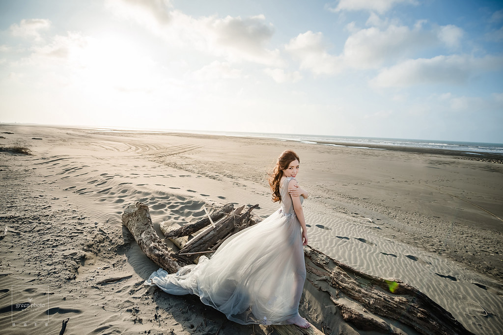 婚紗拍攝|台北婚紗|海邊|攝影棚