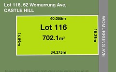 52 Womurrung Avenue, Castle Hill NSW