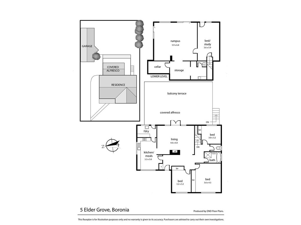 5 Elder Grove, Boronia VIC 3155 floorplan