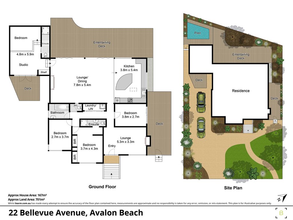 22 Bellevue Avenue, Avalon Beach NSW 2107 floorplan