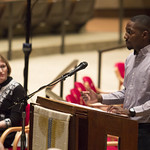 <b>BSU Chapel</b><br/> Chapel on April 26, 2019 with guest Sam Simataa ('13), performances from Norsemen and Gospel Choir and an ntroduction from president-elect Jennifer K. Ward. Photo by Danica Nolton.<a href="//farm66.static.flickr.com/65535/47863130601_20768b2e8b_o.jpg" title="High res">&prop;</a>
