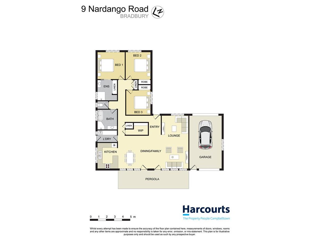9 Nardango Road, Bradbury NSW 2560 floorplan