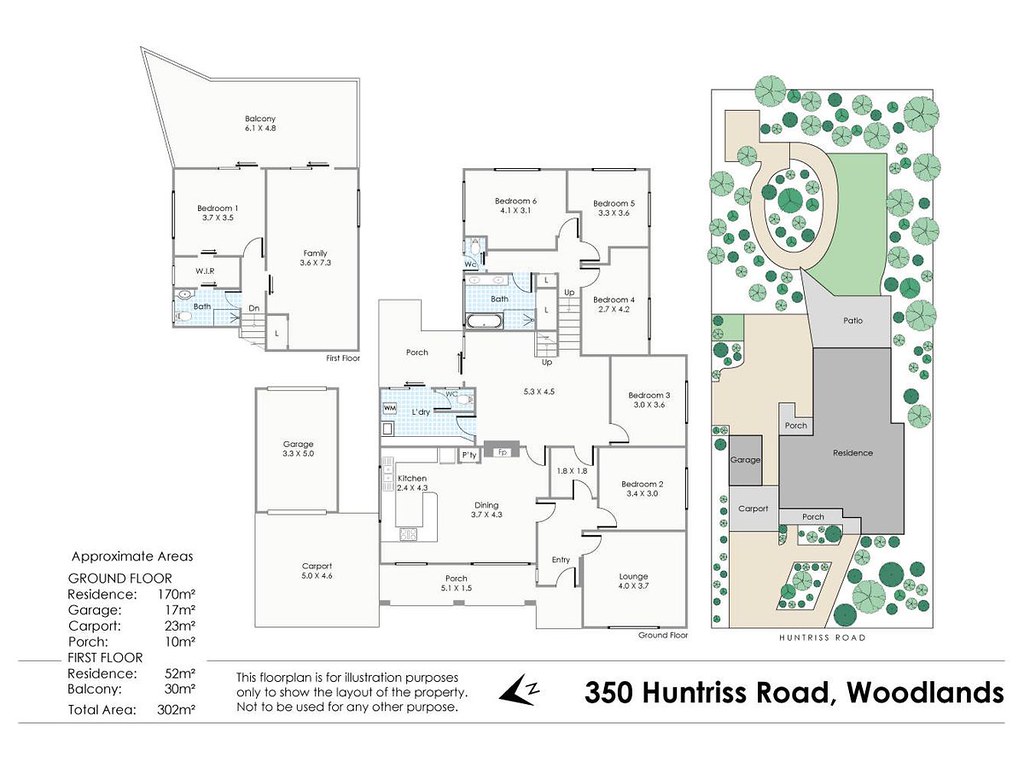 350 Huntriss Road, Woodlands WA 6018 floorplan