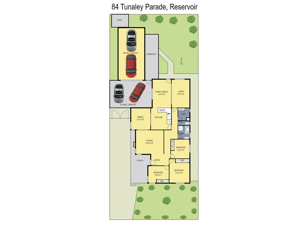 84 Tunaley Parade, Reservoir VIC 3073 floorplan