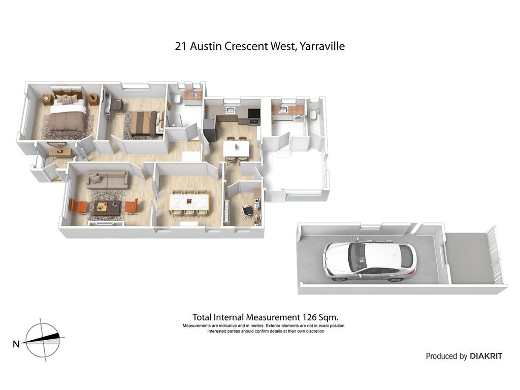 21 Austin Crescent West, Yarraville VIC 3013 floorplan