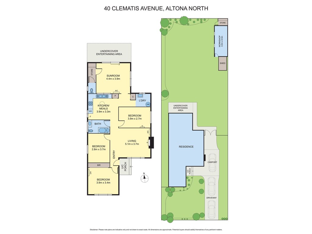 40 Clematis Avenue, Altona North VIC 3025 floorplan
