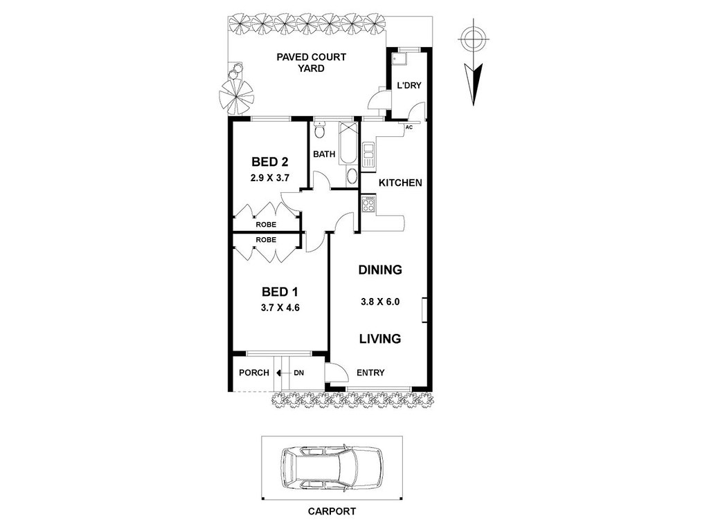 5/1 Ardoch Street, Essendon VIC 3040 floorplan