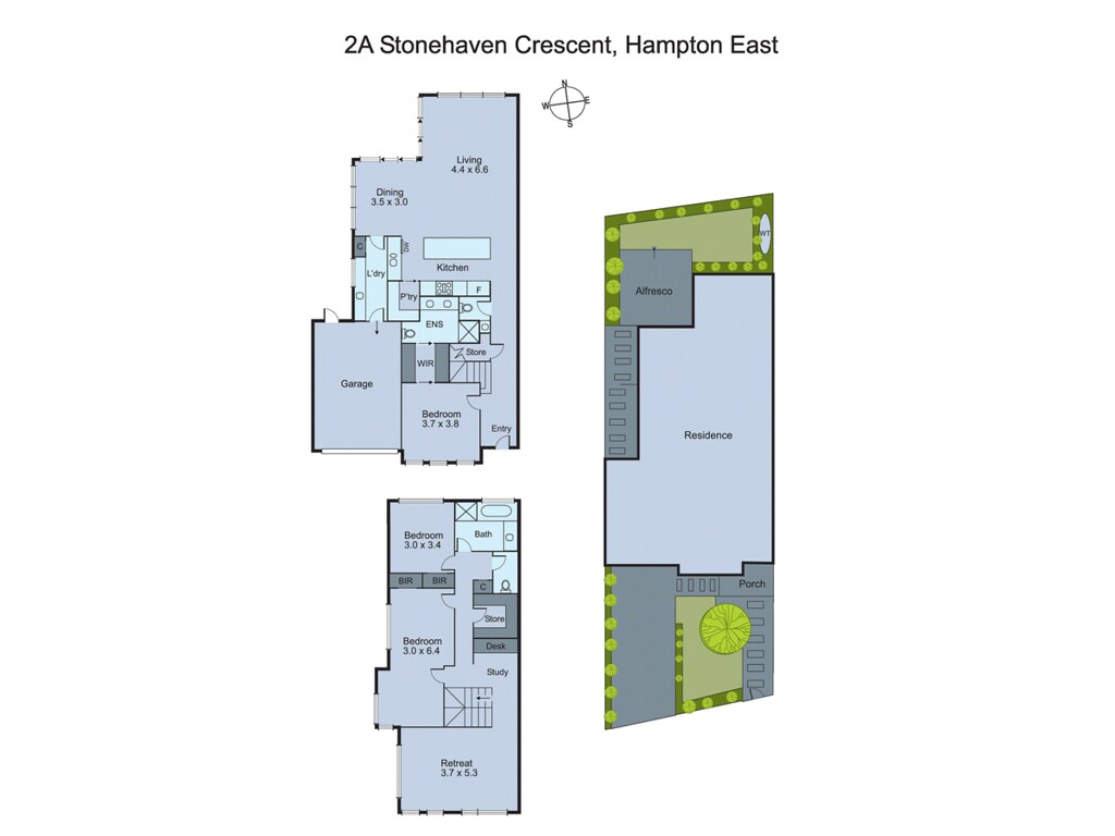 2a Stonehaven Crescent, Hampton East VIC 3188 floorplan