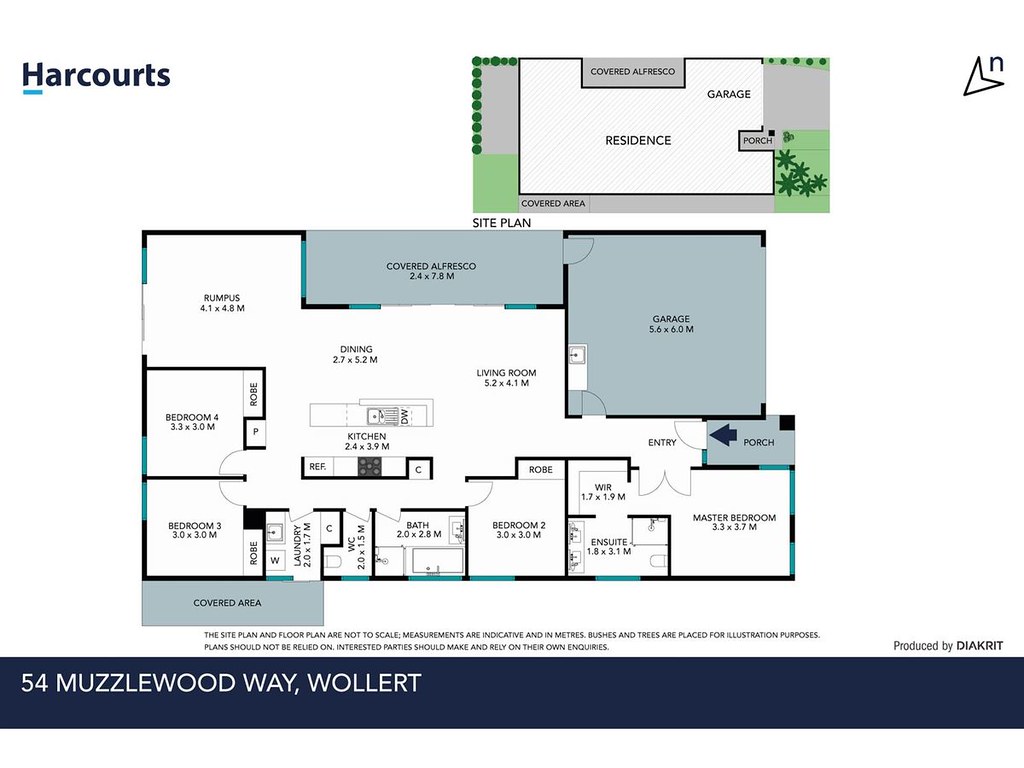 54 Muzzlewood Way, Wollert VIC 3750 floorplan