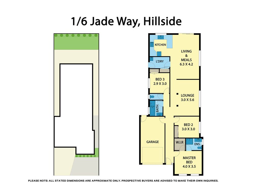 1/6 Jade Way, Hillside VIC 3037 floorplan