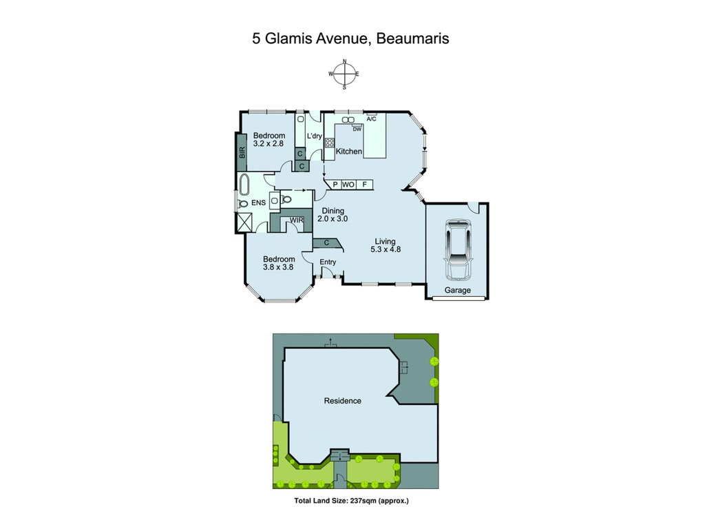 5 Glamis Street, Beaumaris VIC 3193 floorplan