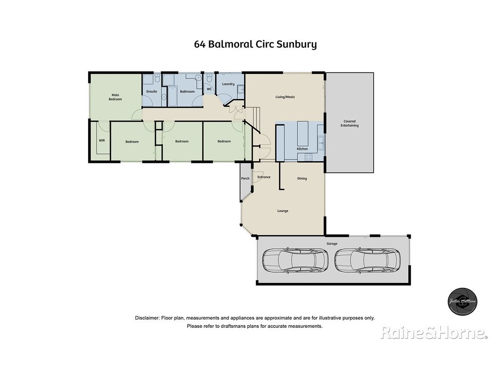 64 Balmoral Circuit, Sunbury VIC 3429 floorplan