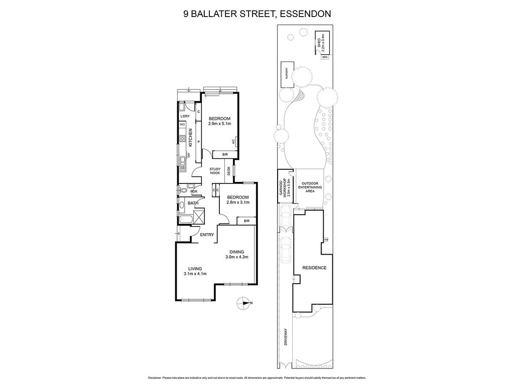 9 Ballater Street, Essendon VIC 3040 floorplan