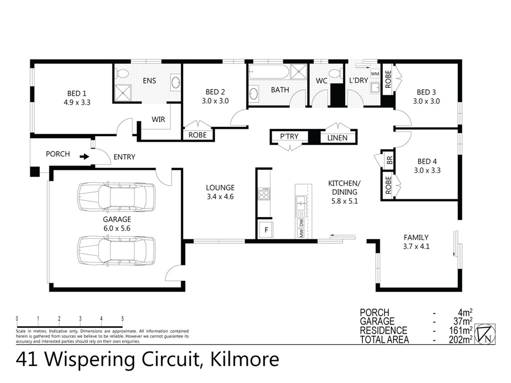 41 Wispering Circuit, Kilmore VIC 3764 floorplan