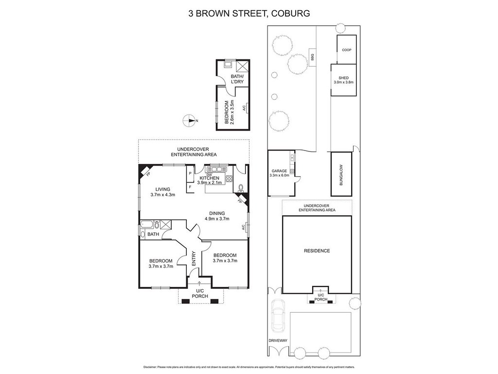 3 Brown Street, Coburg VIC 3058 floorplan