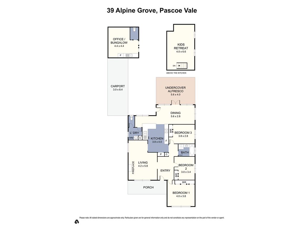 39 Alpine Grove, Pascoe Vale VIC 3044 floorplan
