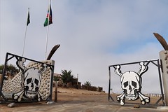 Ugab Gate at the southern end of the 500km long Skeleton Coast National Park