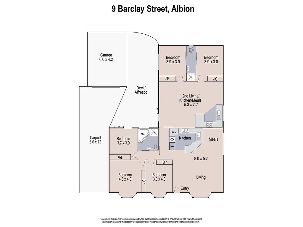 9 Barclay Street, Albion VIC 3020 floorplan