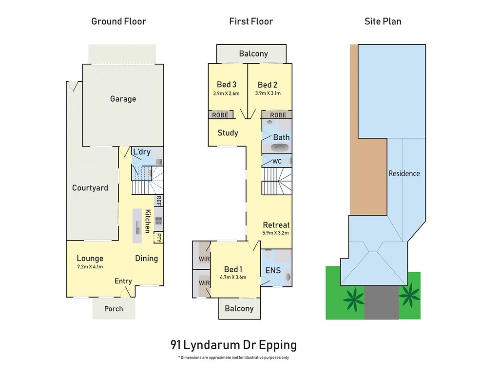 91 Lyndarum Drive, Epping VIC 3076 floorplan