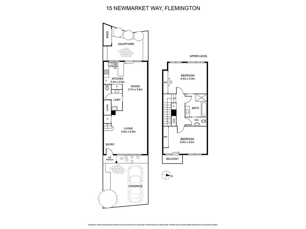 15 Newmarket Way, Flemington VIC 3031 floorplan