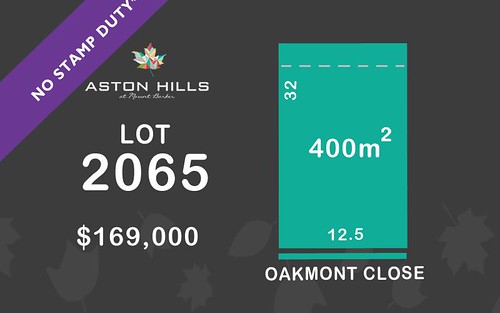Lot 2065, Oakmont Close, Mount Barker SA 5251