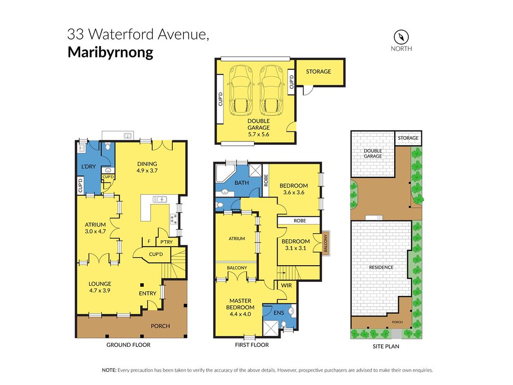 33 Waterford Avenue, Maribyrnong VIC 3032 floorplan