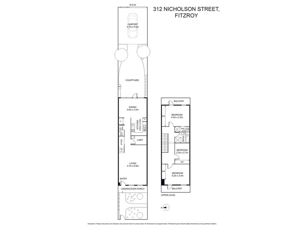 312 Nicholson Street, Fitzroy VIC 3065 floorplan