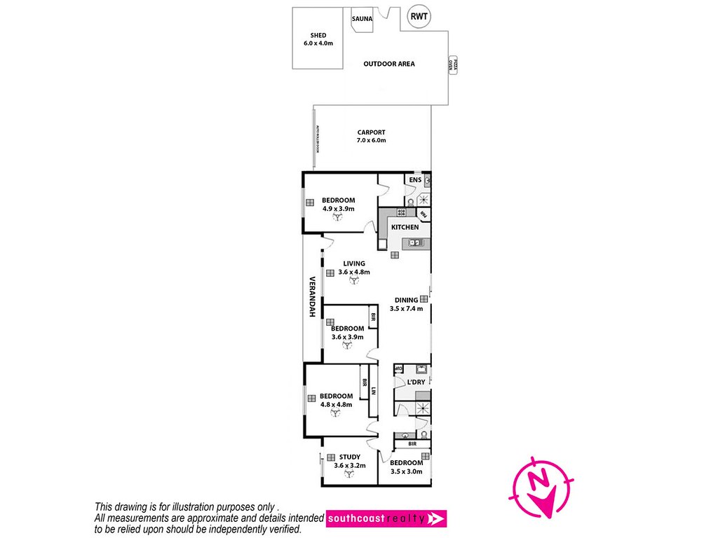 11 Cormorant Court, Middleton SA 5213 floorplan