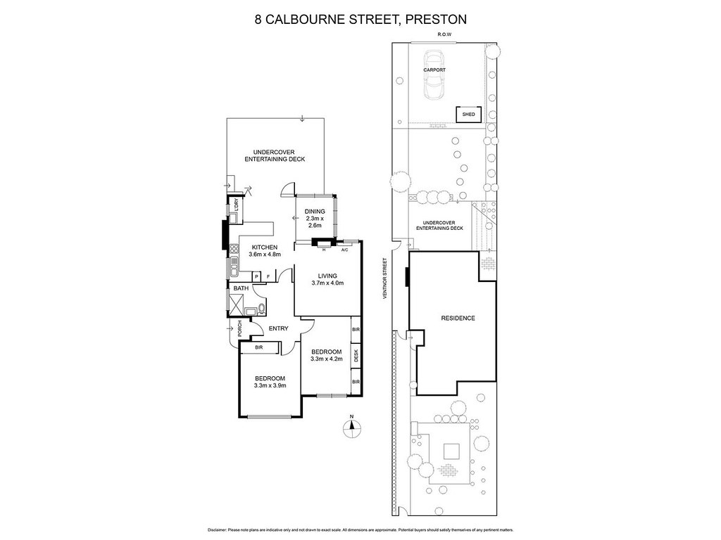 8 Calbourne Street, Preston VIC 3072 floorplan