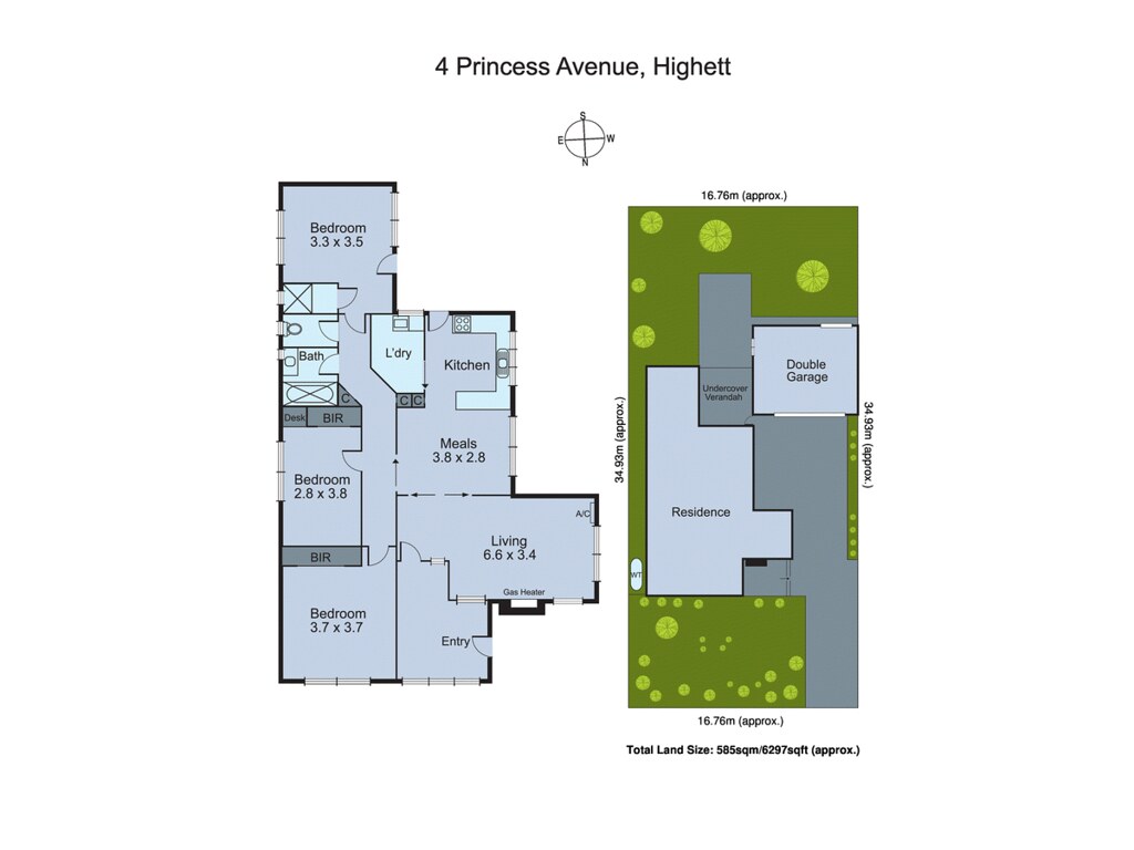4 Princess Avenue, Highett VIC 3190 floorplan