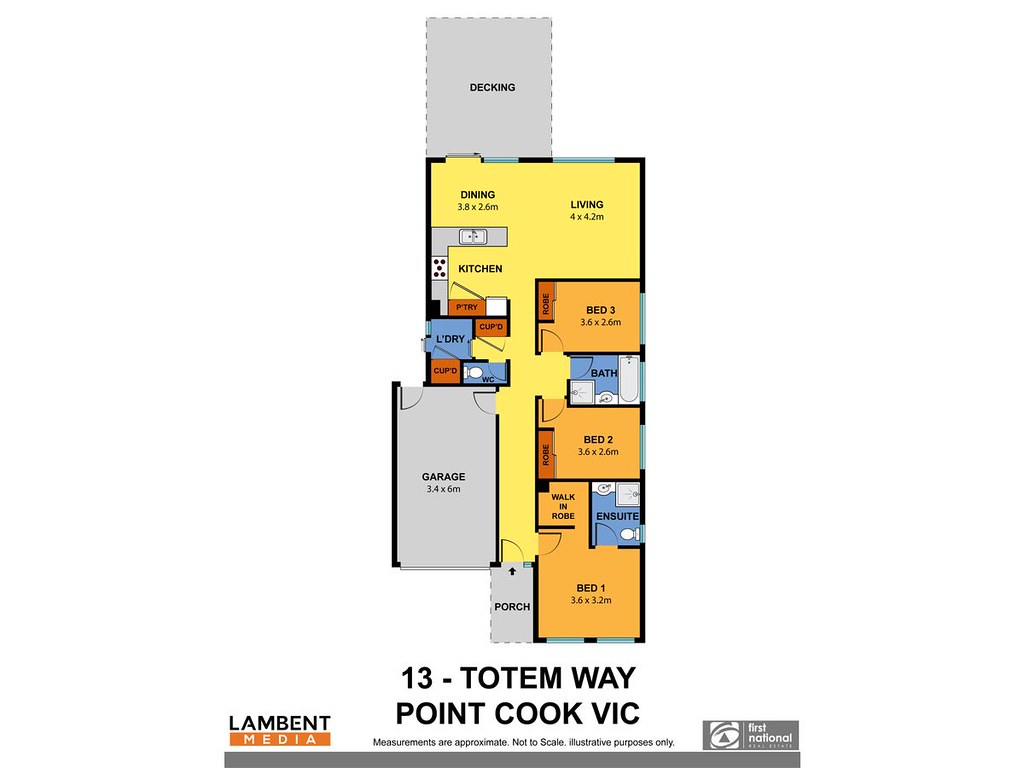 No.13 Totem Way, Point Cook VIC 3030 floorplan