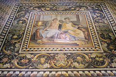 eros (aşk) ve psykhe (ruh) mozaiği / mosaic of eros (love) and psykhe (soul)