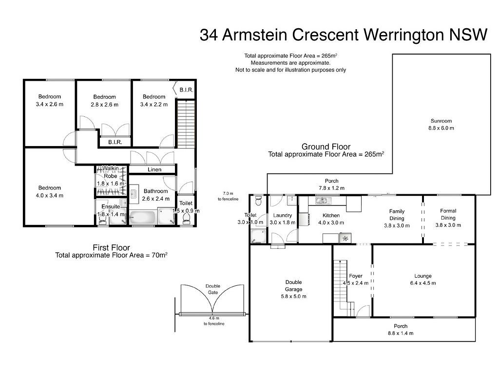 34 Armstein Crescent, Werrington NSW 2747 floorplan