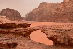 The little arch in Wadi Rum desert (Jordan 2019)
