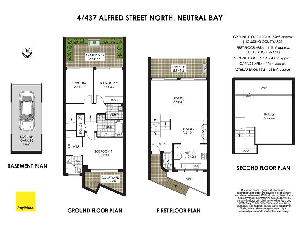 4/437 Alfred Street North, Neutral Bay NSW 2089 floorplan