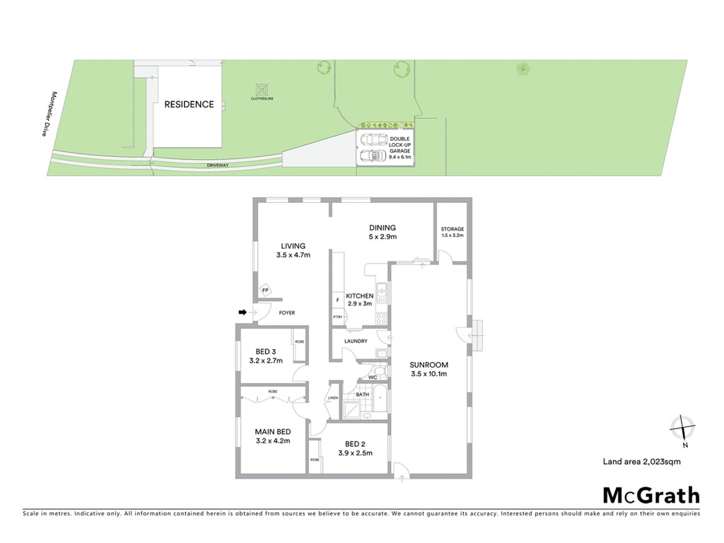 867 Montpelier Drive, The Oaks NSW 2570 floorplan