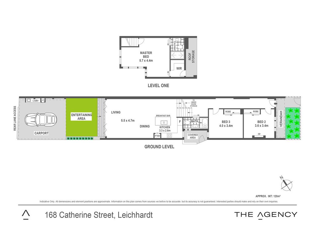 168 Catherine Street, Leichhardt NSW 2040 floorplan