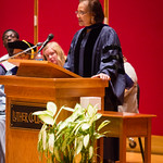 <b>Spring 2019 Opening Convocation</b><br/> The Opening Convocation ceremony for the Spring 2019 semester, featuring remarks from President Carlson, speaker Tiffany Ruby Patterson, and presenting the Spirit of Luther Award to Bob Naslund '65. February 7, 2019. Photo by Nathan Riley.<a href="//farm66.static.flickr.com/65535/48037039011_f706f130e4_o.jpg" title="High res">&prop;</a>
