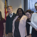 <b>Kwanzaa Dinner</b><br/> Students gather together to celebrate Kwanzaa through poetry, singing, and stories. 
Dec 8, 2018
Photo by: Annie Goodroad '19<a href="//farm66.static.flickr.com/65535/48037043346_8b0b039a48_o.jpg" title="High res">&prop;</a>
