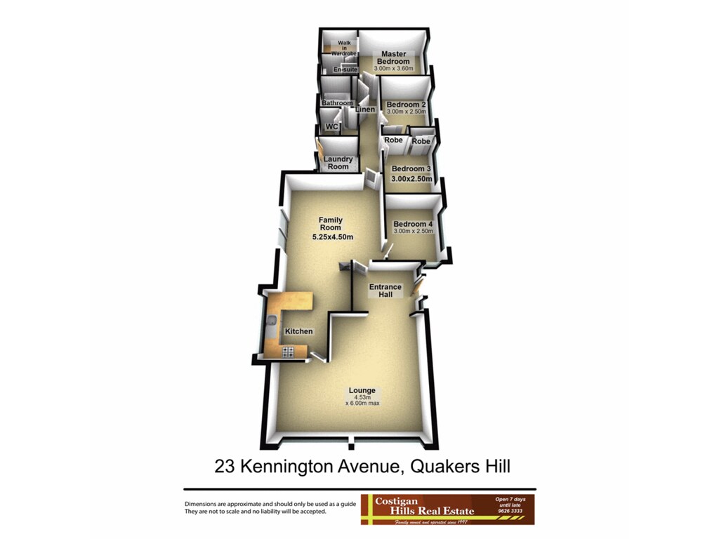 23 Kennington Avenue, Quakers Hill NSW 2763 floorplan