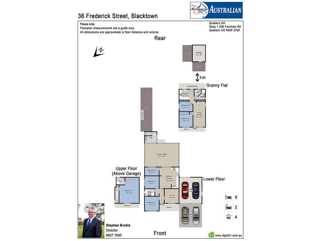 36 Frederick Street, Blacktown NSW 2148 floorplan