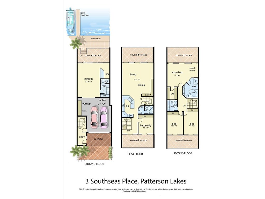 3 Southseas Place, Patterson Lakes VIC 3197 floorplan