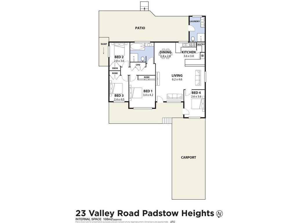 23 Valley Road, Padstow Heights NSW 2211 floorplan