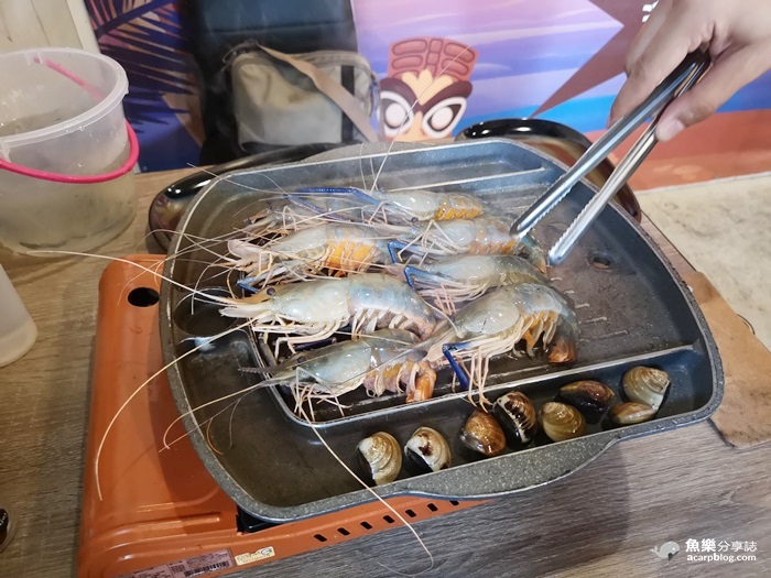 【新北林口】泰蝦pa 水道泰國蝦吃到飽│10米LED流水蝦 自助式燒烤 @魚樂分享誌