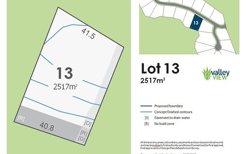 Lot 13 Valley View Estate, Richmond Hill Rd, Goonellabah NSW 2480