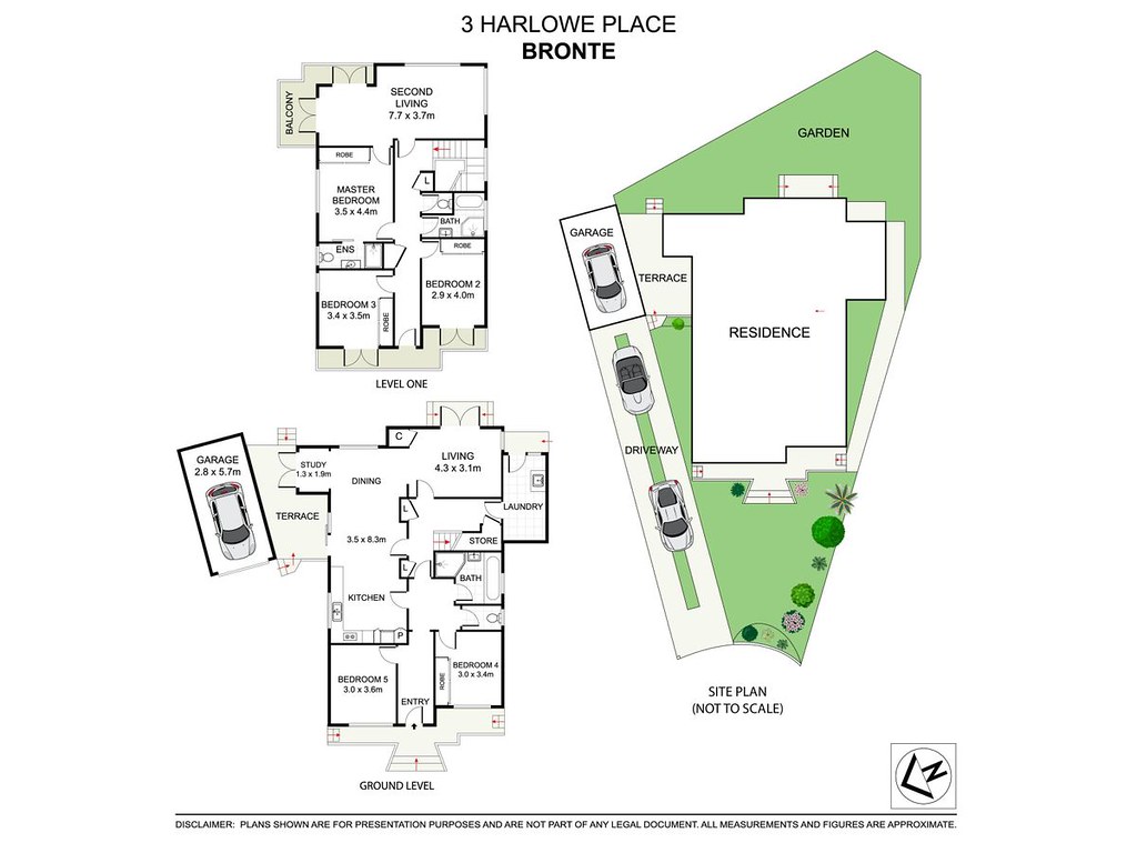 3 Harlowe Place, Bronte NSW 2024 floorplan